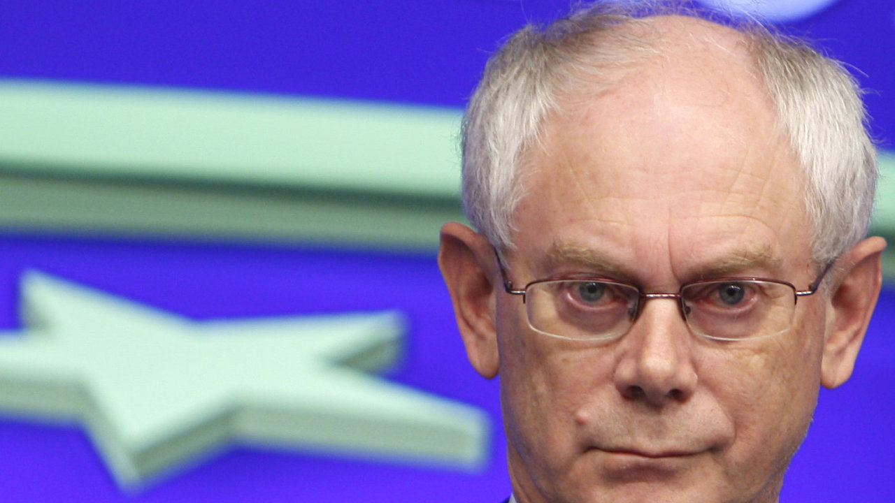 Prezident Evropsk unie Herman Van Rompuy.