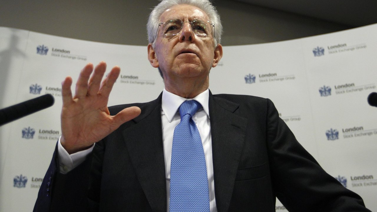 Italsk premir Mario Monti.