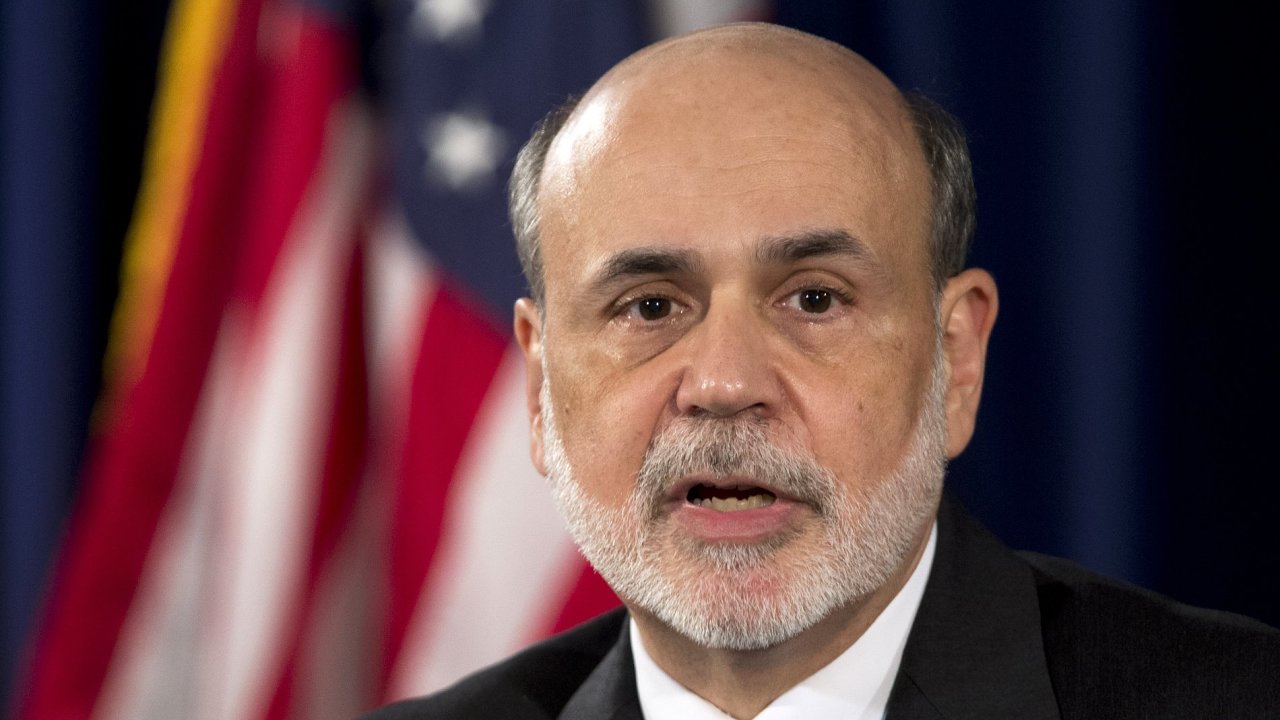 Bývalý šéf Fedu Ben Bernanke
