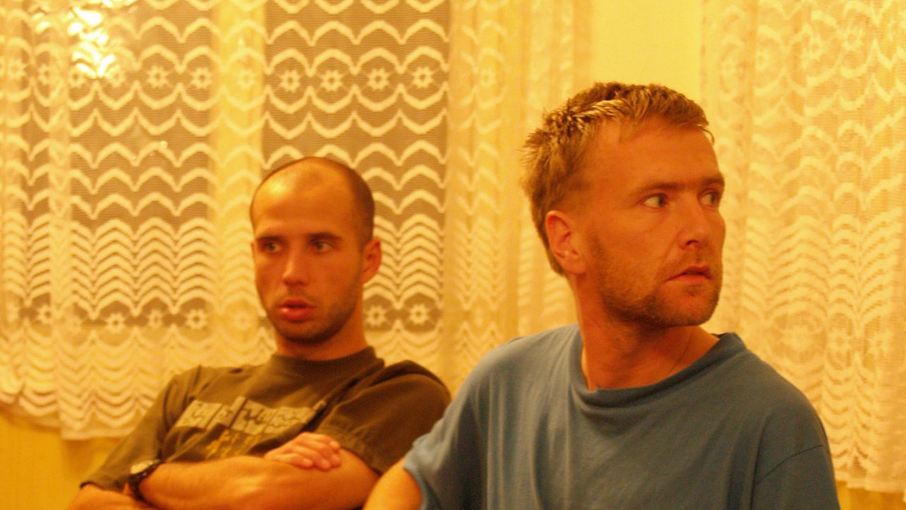 Petr Marek (vpravo) m eskho lva, u na FAMU a je frontmanem stle slavnj skupiny Midi Lidi