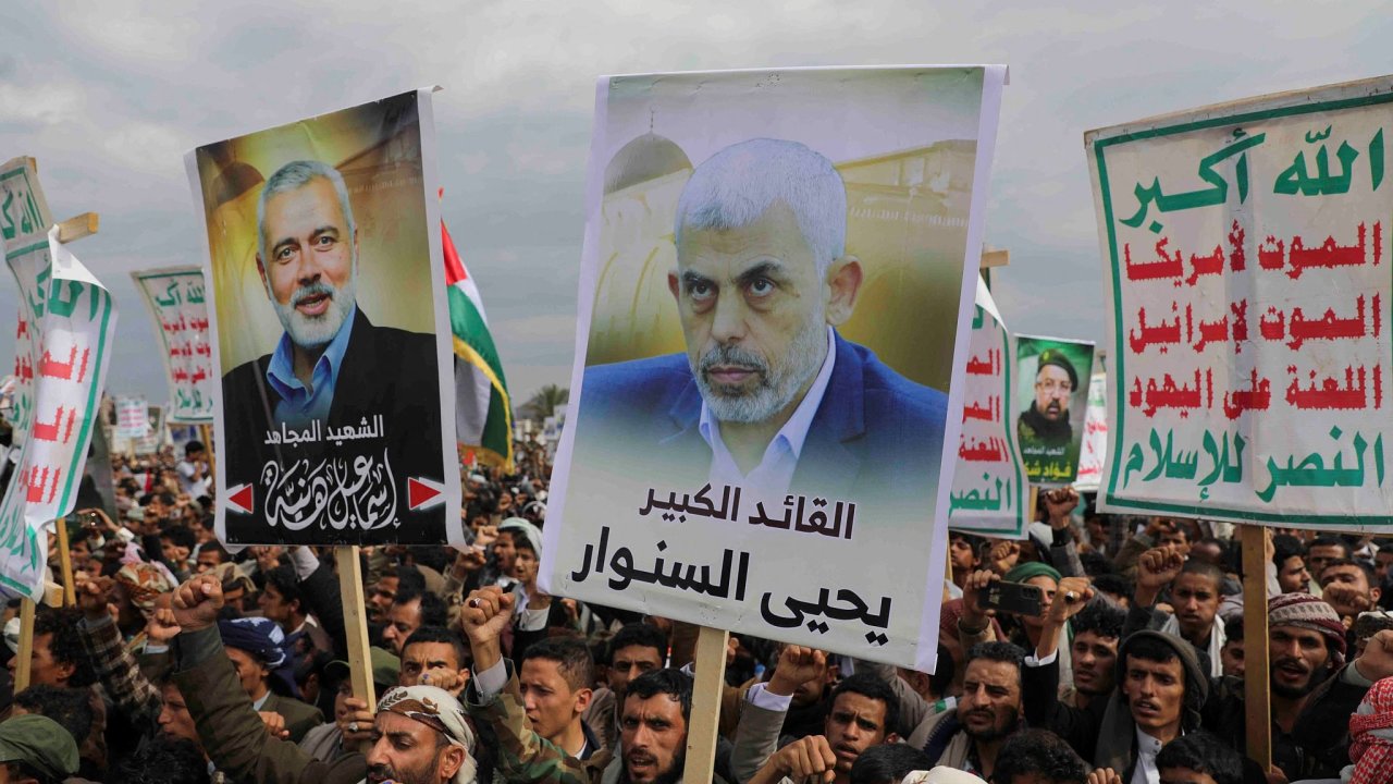 Jahj Sinvr, Palestina, Hams