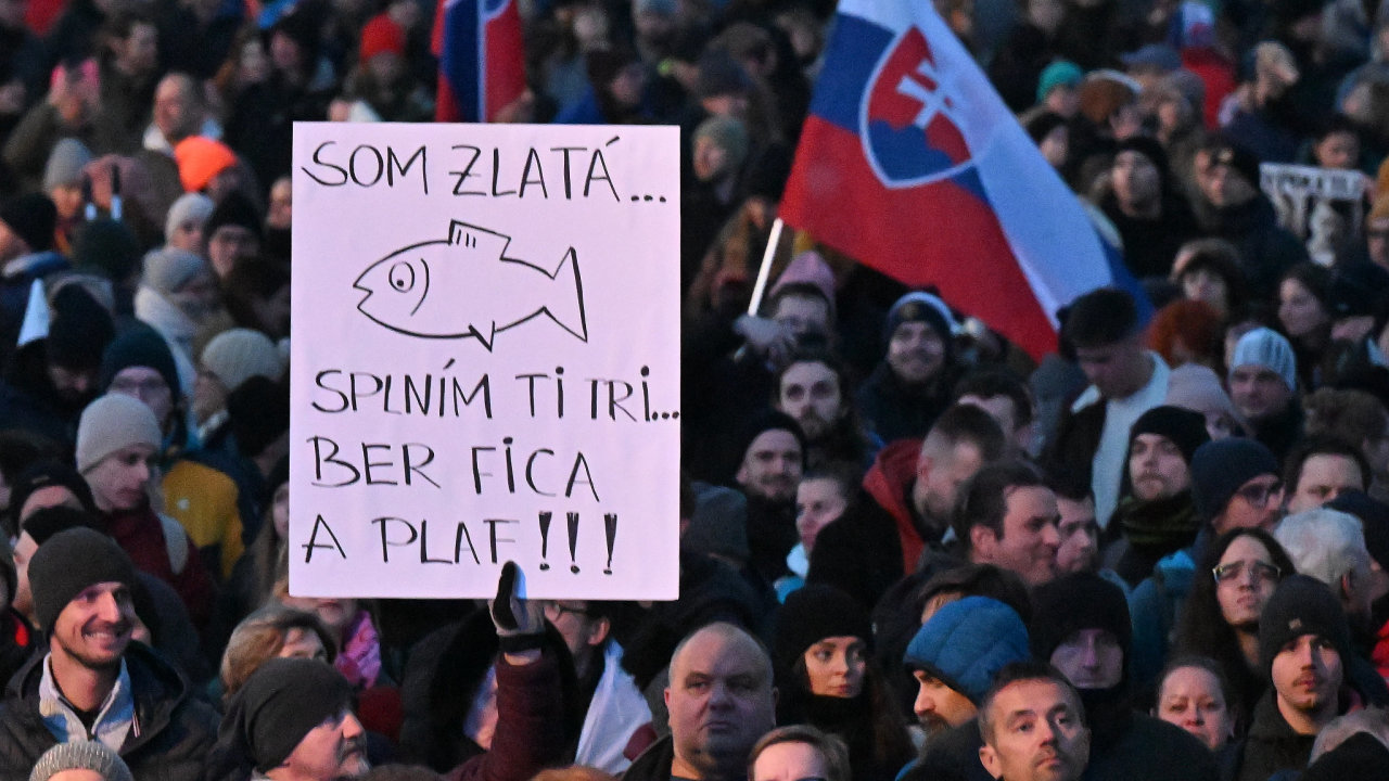 Slovensko, demonstrace