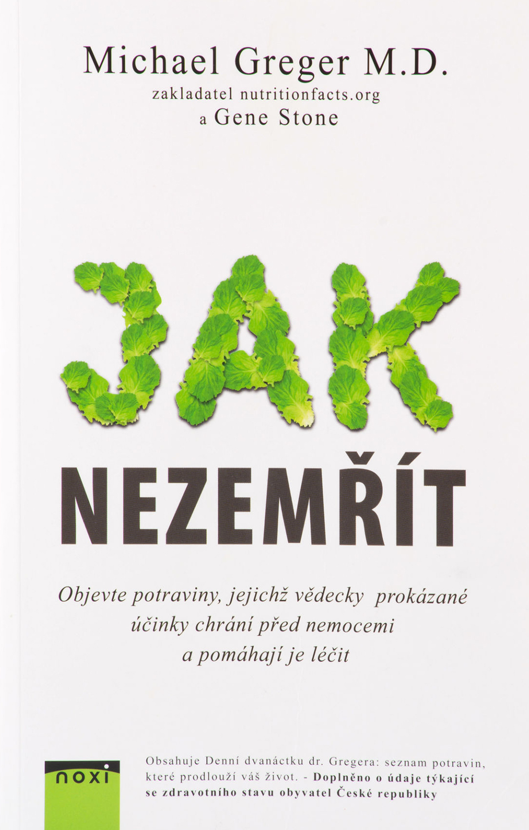 Michael Greger: Jak nezemřít Michael Greger: Jak nezemřít