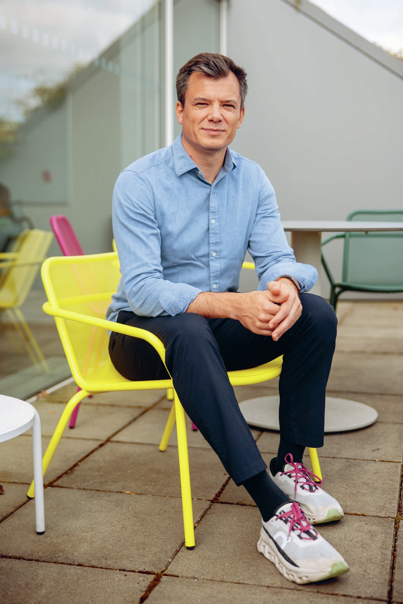 Adam Kolesa, šéf společnosti Foodora (Foto: Lukáš Bíba) Adam Kolesa, šéf společnosti Foodora