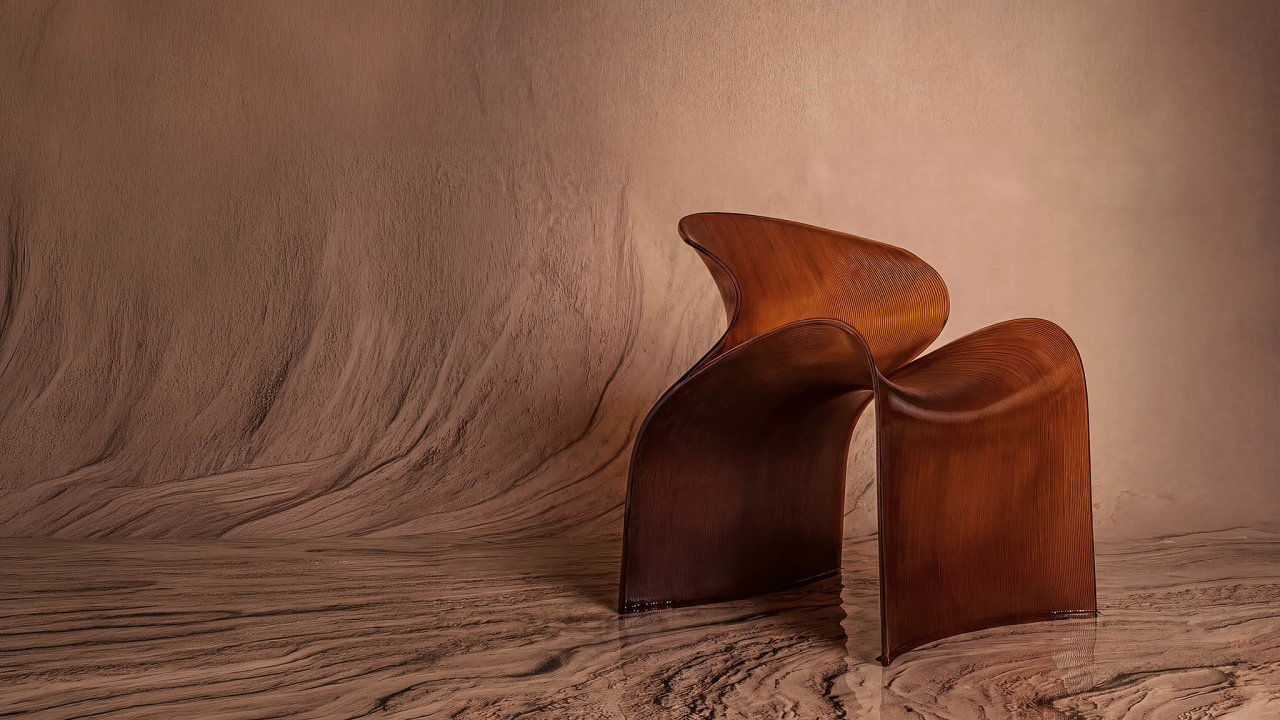 Echo Chair vzniklo ve�spolupr�ci designov� odno�e architektonick�ho studia...