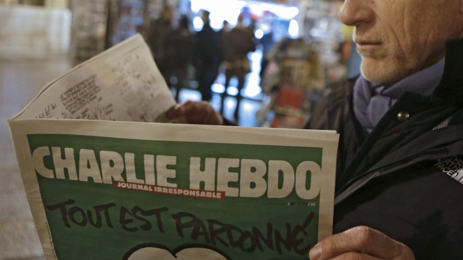 Charlie Hebdo vyd prvn bn slo po toku na redakci.