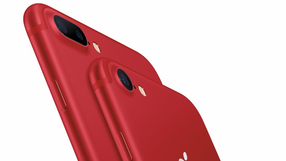 iPhone 7 a 7 Plus v charitativn verzi Product Red
