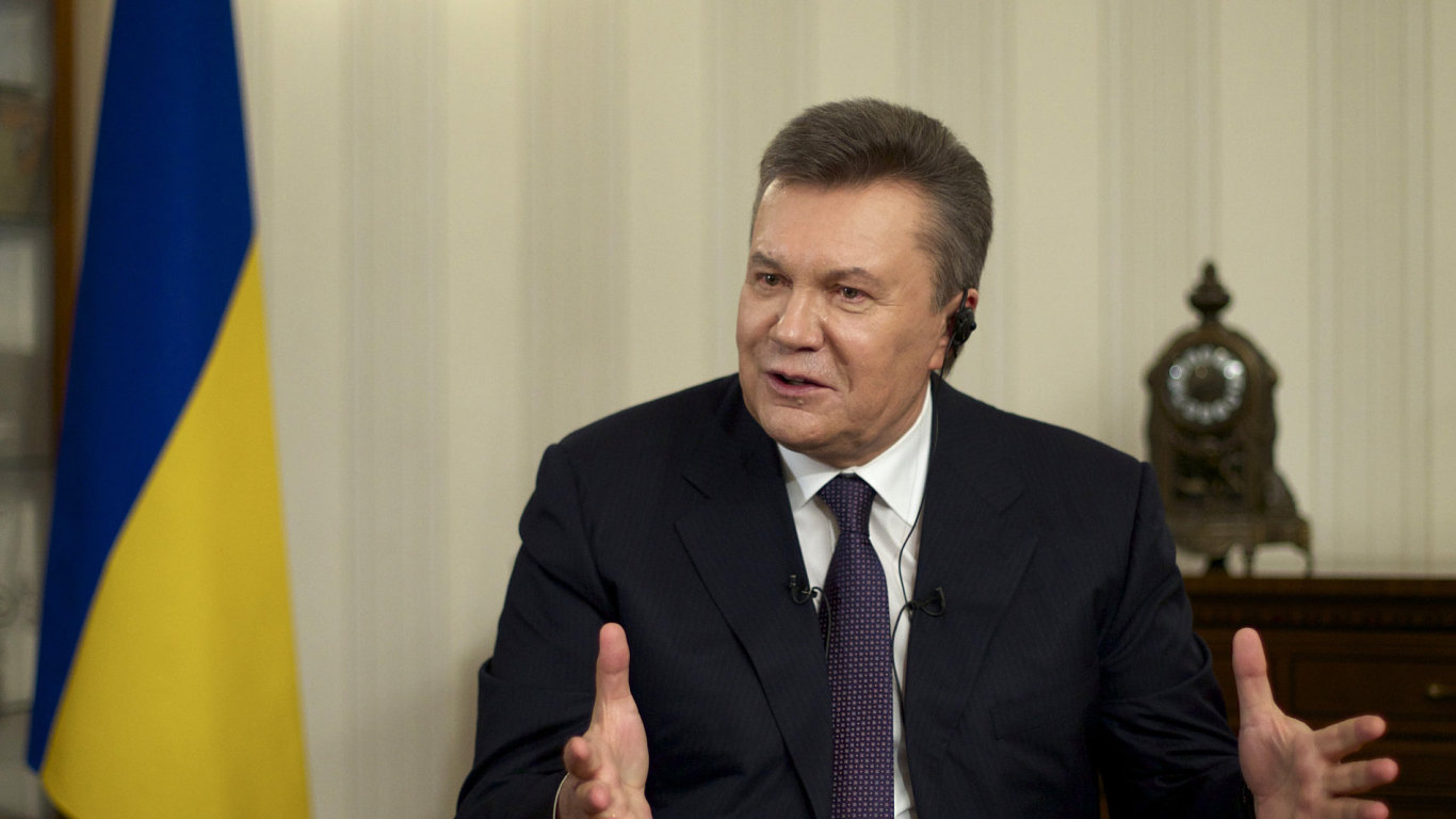 Bval ukrajinsk prezident Viktor Janukovy