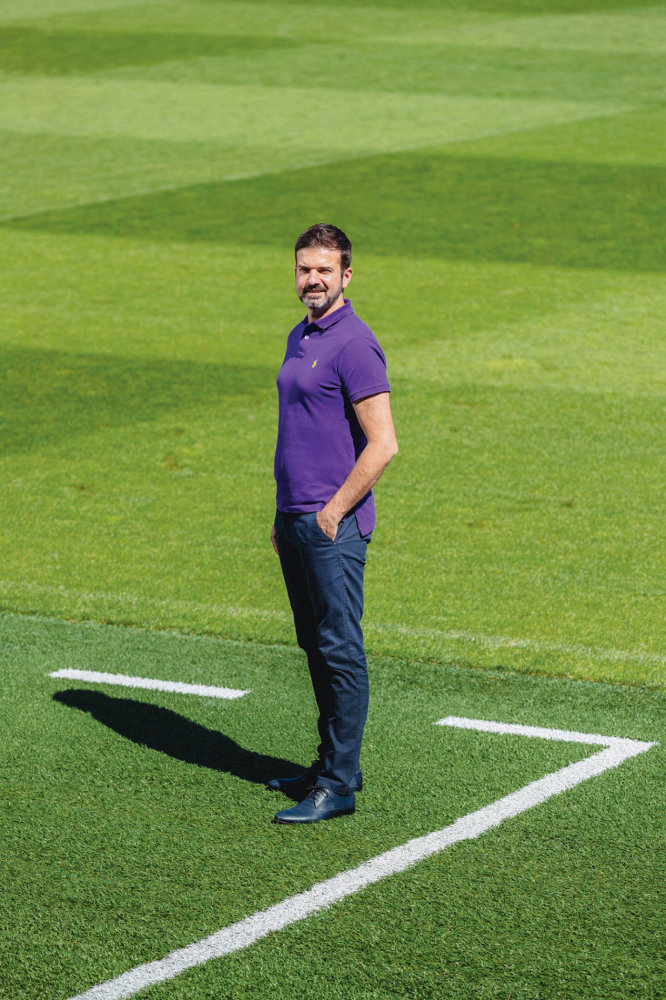 Trenér AC Sparta Praha Andrea Stramaccioni