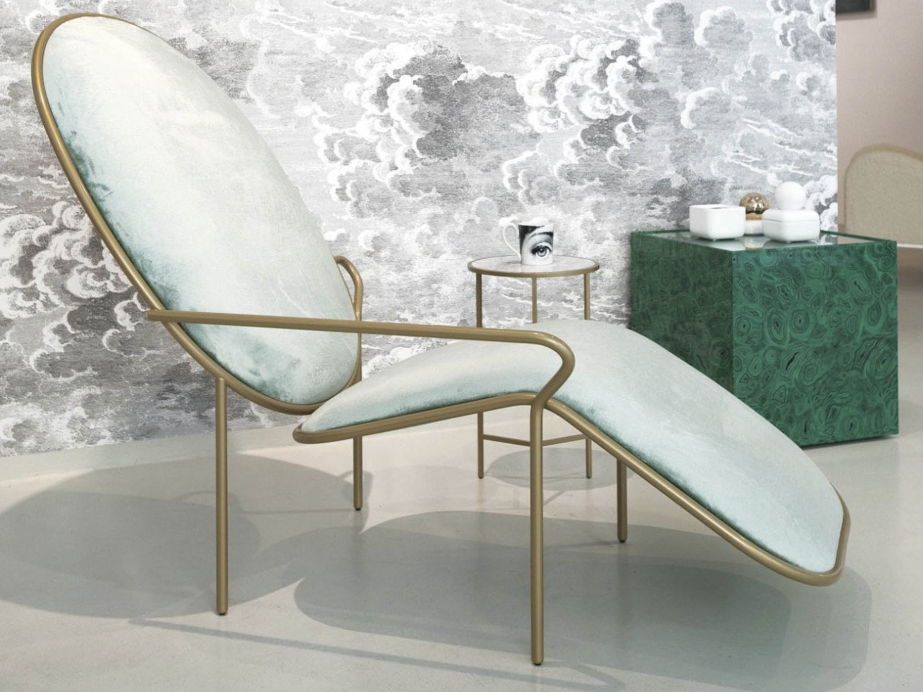 Galerie umění a designu Praguekabinet vystavuje nejnovější kousky londýnské nábytkářské značky Sé. Je mezi nimi i lenoška Stay Daybed, která byla představena na milánském Salone del Mobile,... (Foto: archiv značky) jarvis_59b78f40498e27acaa01091c.jpeg