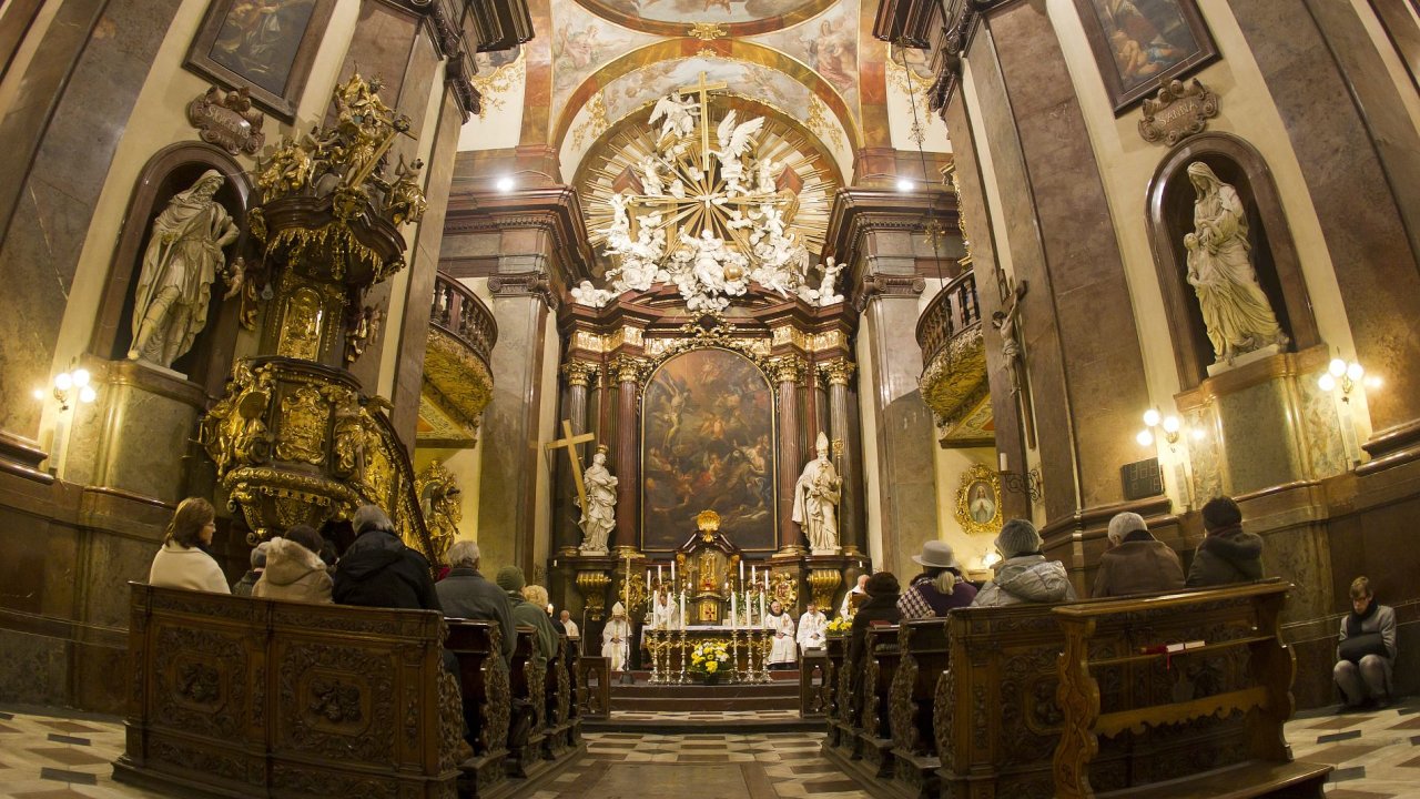 Kostel sv. Františka v Praze, ilustr. foto