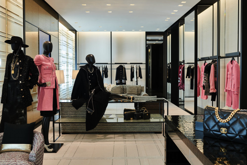 Chanel boutique v Pařížské ulici v Praze