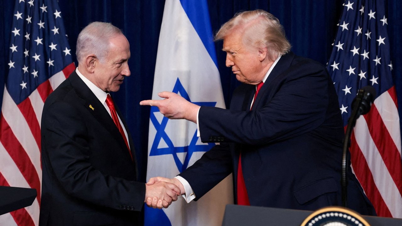 Benjamin Netanjahu Premiér Izraele, Donald Trump