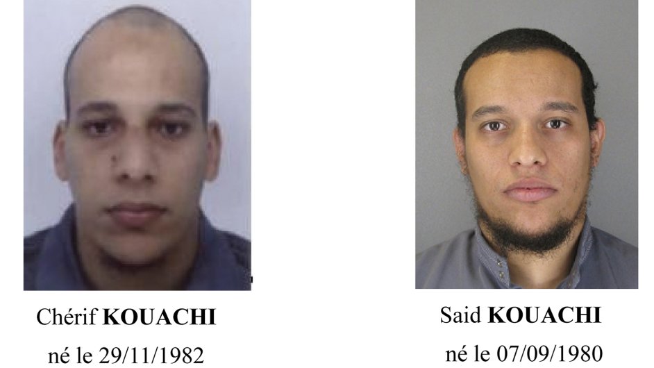 Bratři Kouachiové podezřelí z útoku na Charlie Hebdo