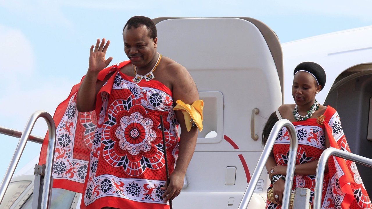 Svazijsk krl Mswati III.