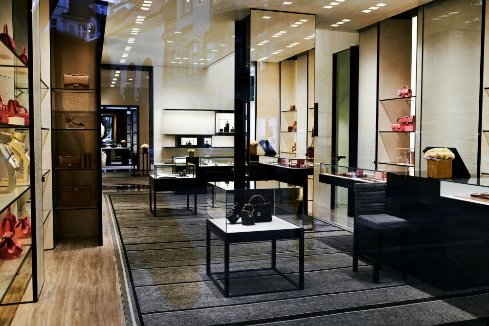 Chanel boutique v Pařížské ulici v Praze
