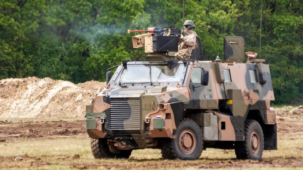 obrn�n� vozidlo Bushmaster