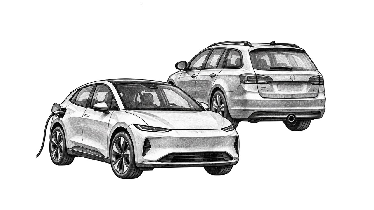 Automobily. Ilustra�n� foto.