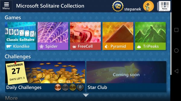 Microsoft Solitaire Collection png3