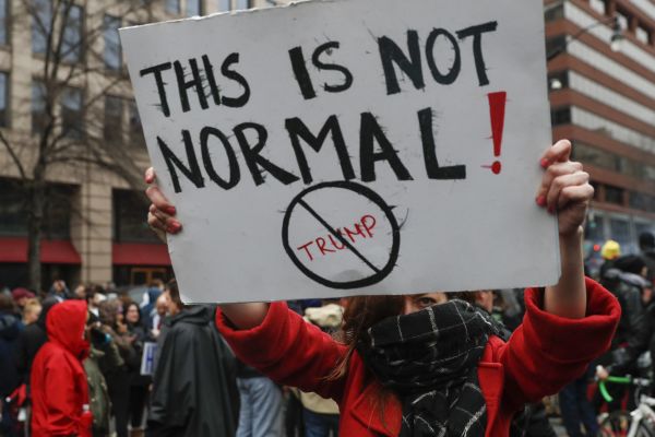 USA TRUMP DEMONSTRACE INAUGURACE 590