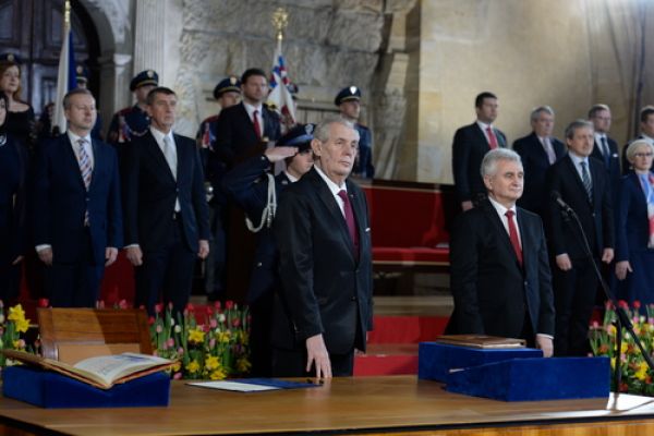 Miloš Zeman sloil svj druhý prezidentský slib. Zaalo jeho dalších pt let na Hrad