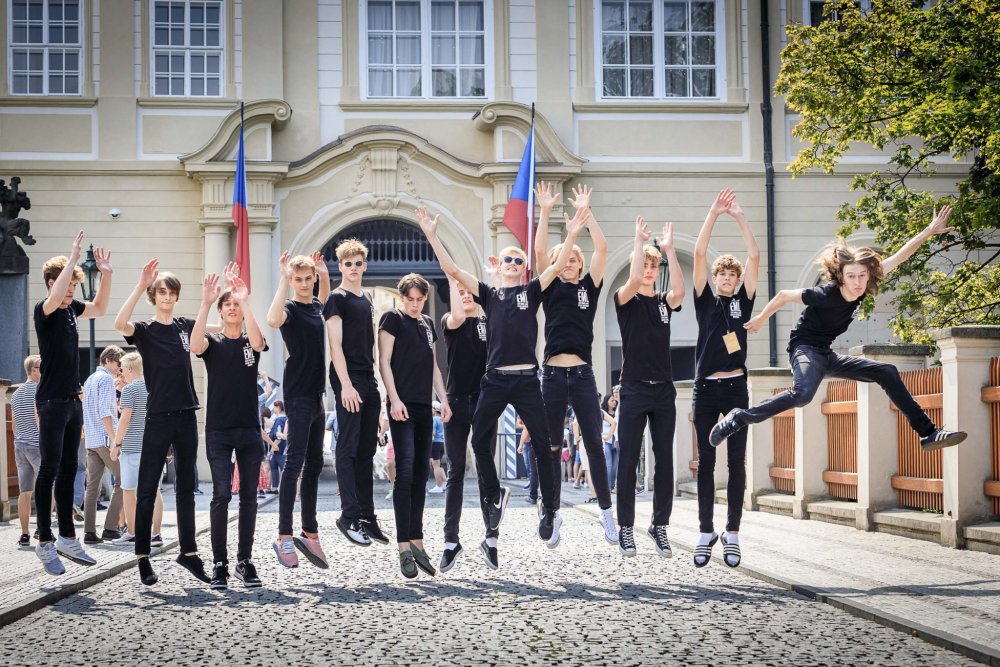 Momentka z českého a slovenského finále Schwarzkopf Elite Model Look