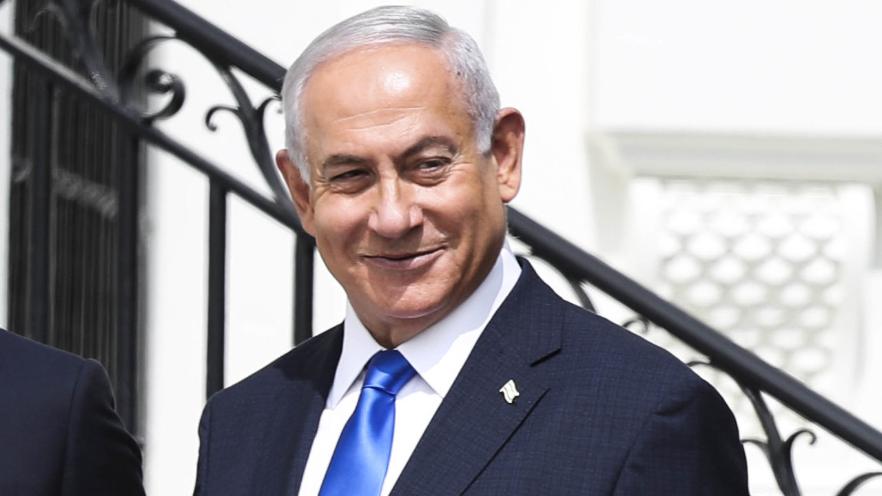 Benjamin Netanjahu,izraelsk premir apedseda strany Likud.