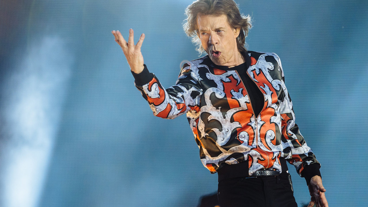 Frontman kapely The Rolling Stones Mick Jagger.