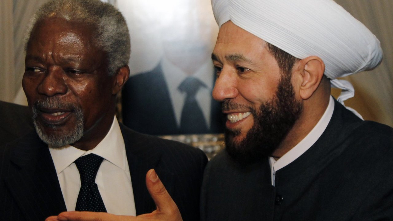 Kofi Annan v Damaku