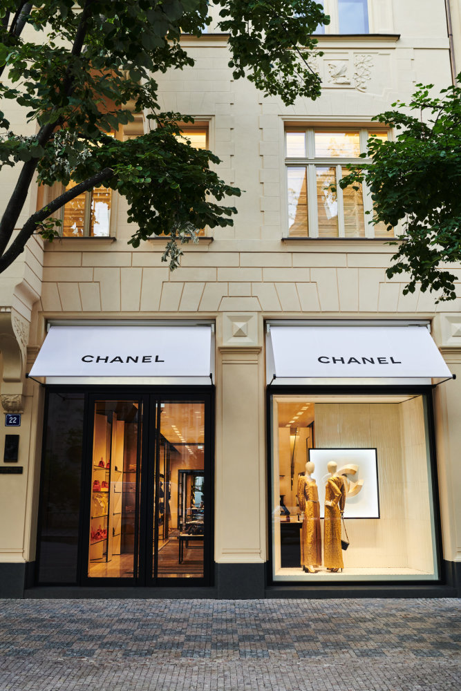 Chanel boutique v Pařížské ulici v Praze