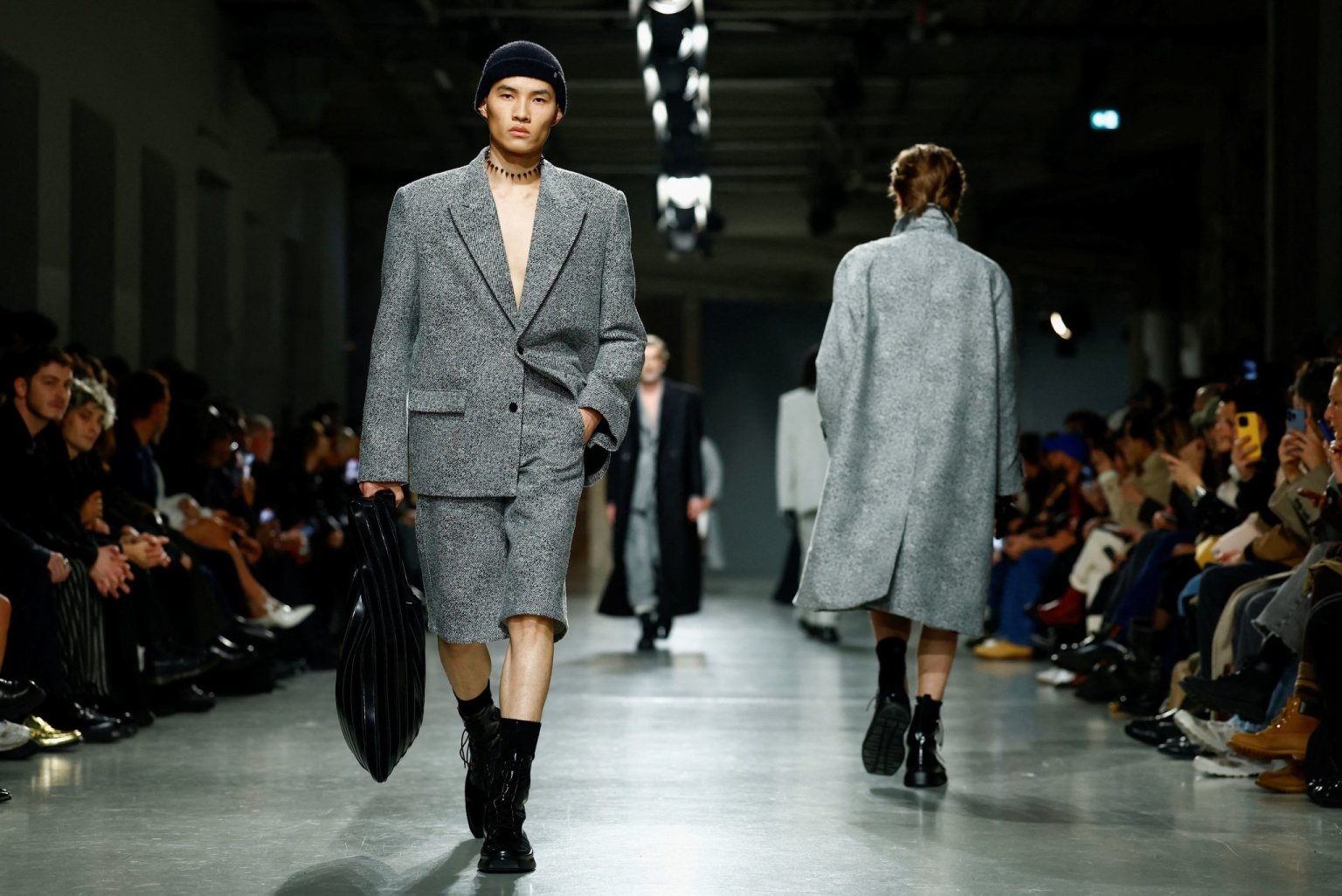 Pehldka znaky LGN na paskm fashion weeku FW25