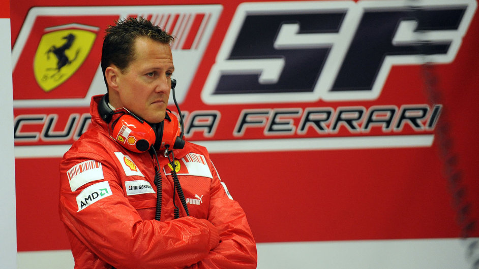 Michael Schumacher jet jako jezdec Ferrari