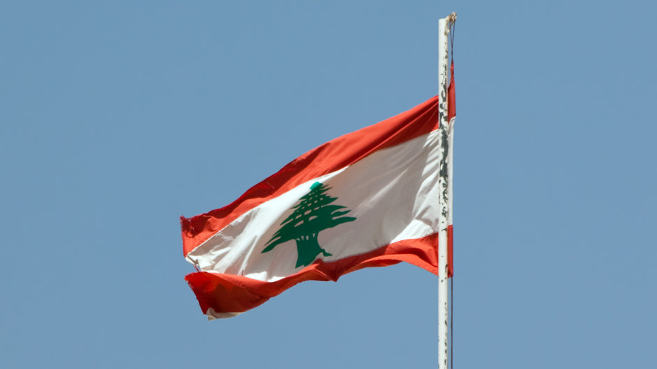Libanonsk vlajka