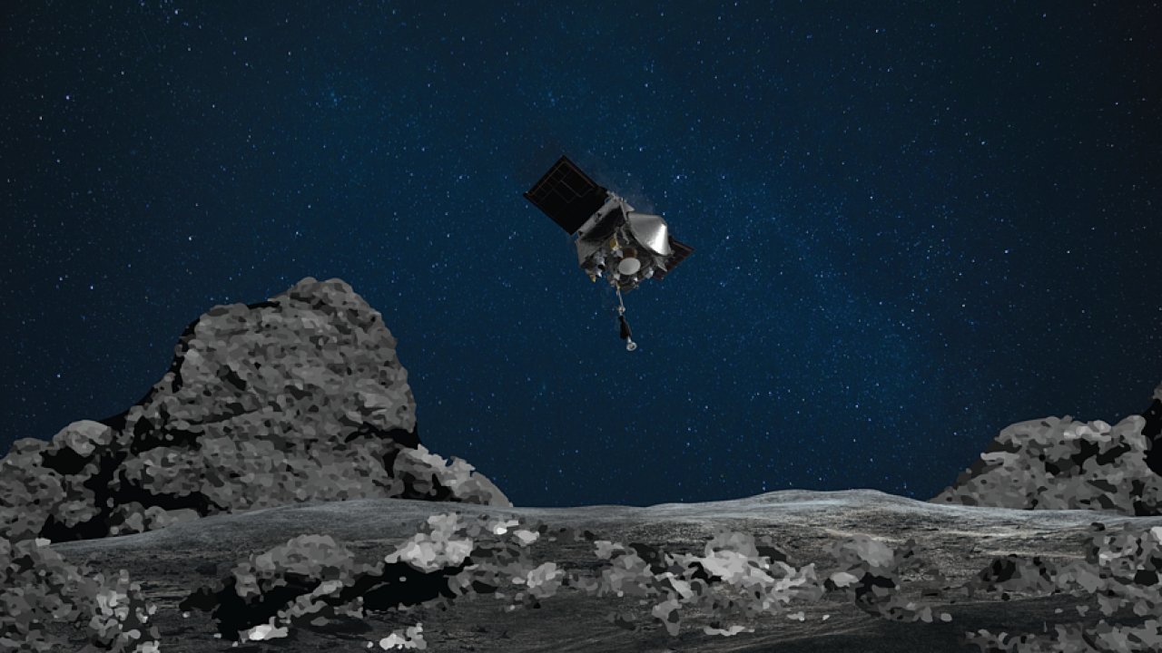Sonda OSIRIS-REx se bl k planetce Bennu.