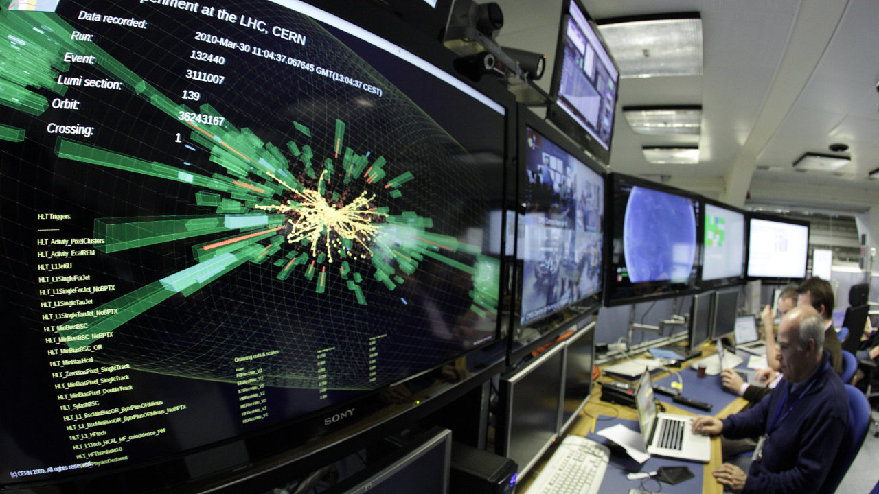 CERN, kontrolní stanovištì LHC