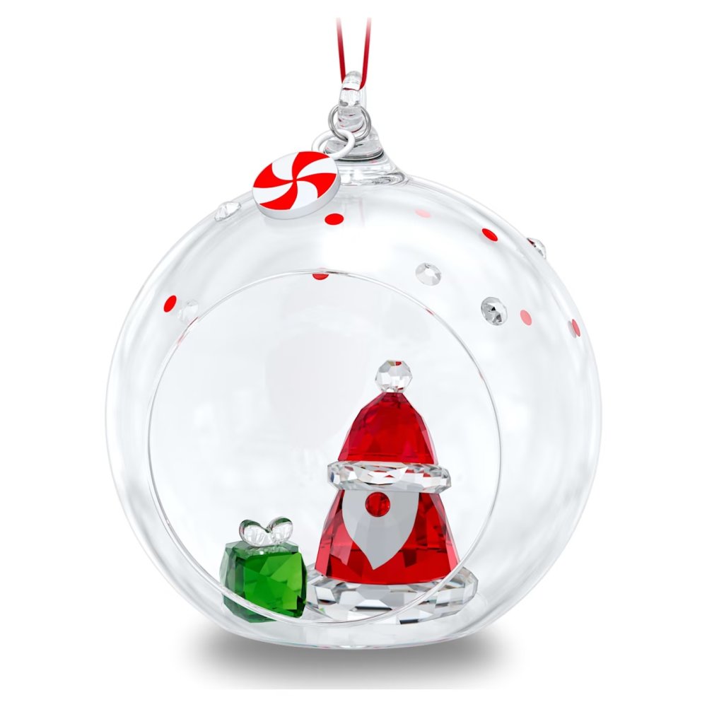 Swarovski ozdoba Baňka, foukané sklo, křišťál, výška 9 cm, cena: 2450 Kč, prodává: Swarovski.com