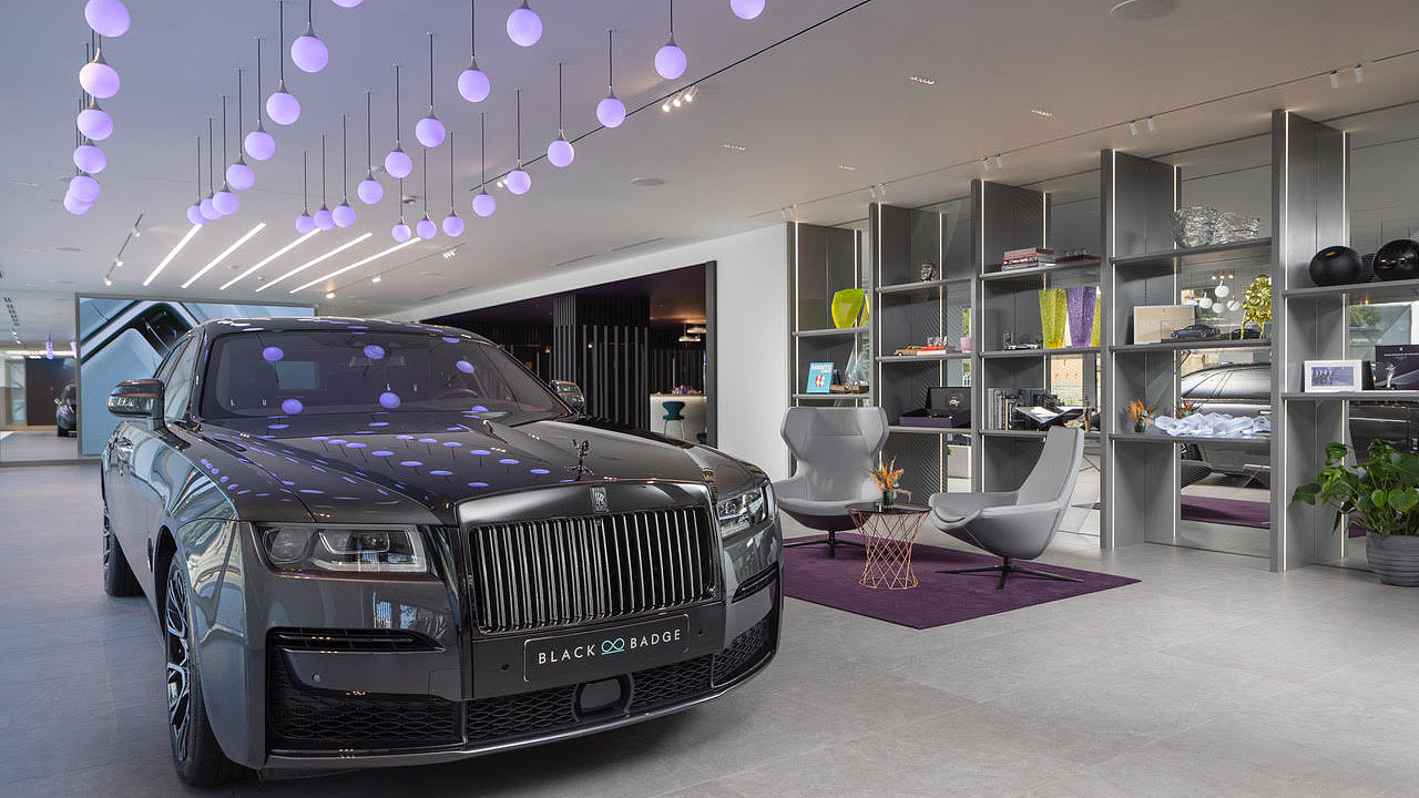 Modernizovan prask showroom automobilky Rolls-Royce