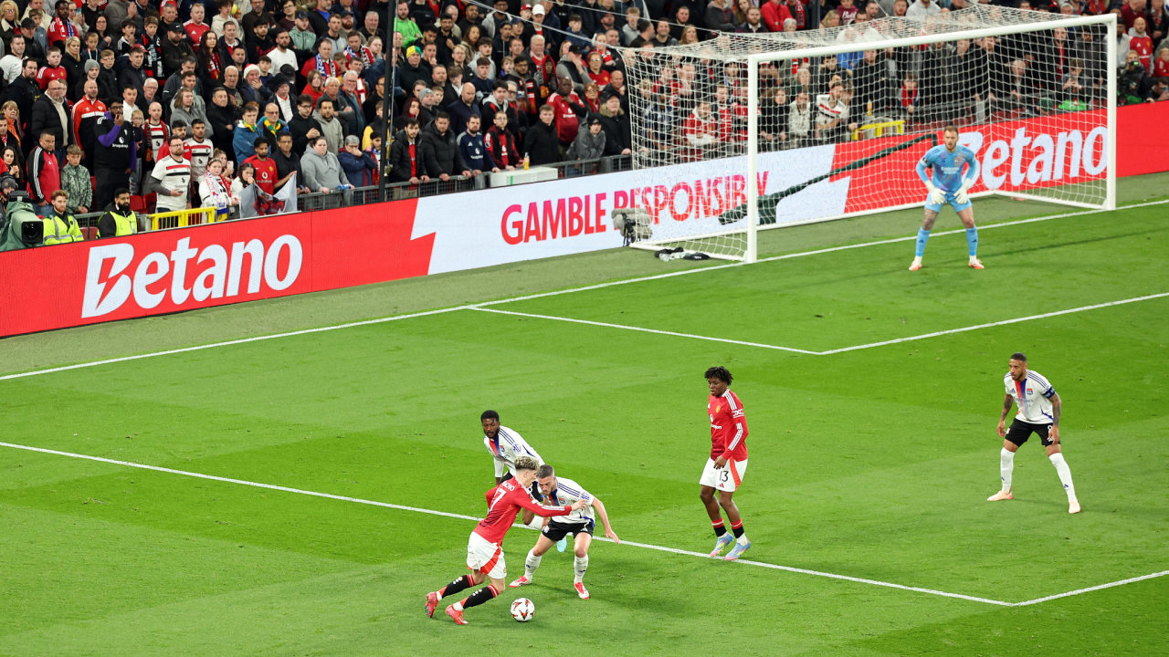 Manchester United vs Olympique Lyonnais UEFA Europa League 202425 Quarter Final Second Leg