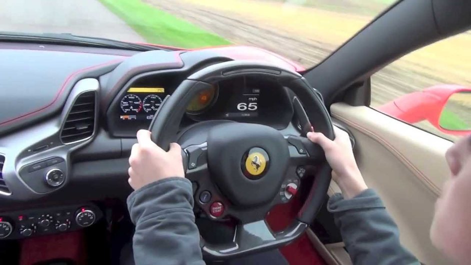 14_Year_Old_Boy_DRIVES_Ferrari_458_Italia_INSANE_Acceleration_and_On-Board_Footage_HD_