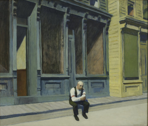 Edward Hopper: Sunday, 1926