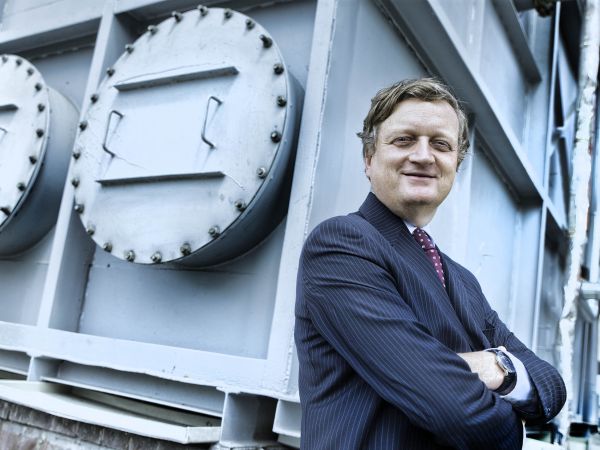 Majitel chemičky Fosfa Ivan Baťka (Foto: HN - Tomáš Nosil) Majitel chemičky Fosfa Ivan Baťka