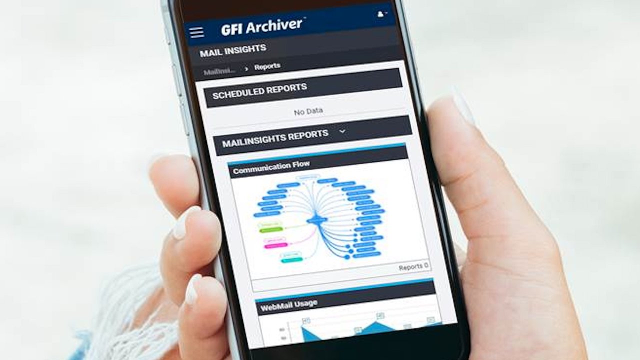 GFI Archiver nov podporuje tak mobiln zazen