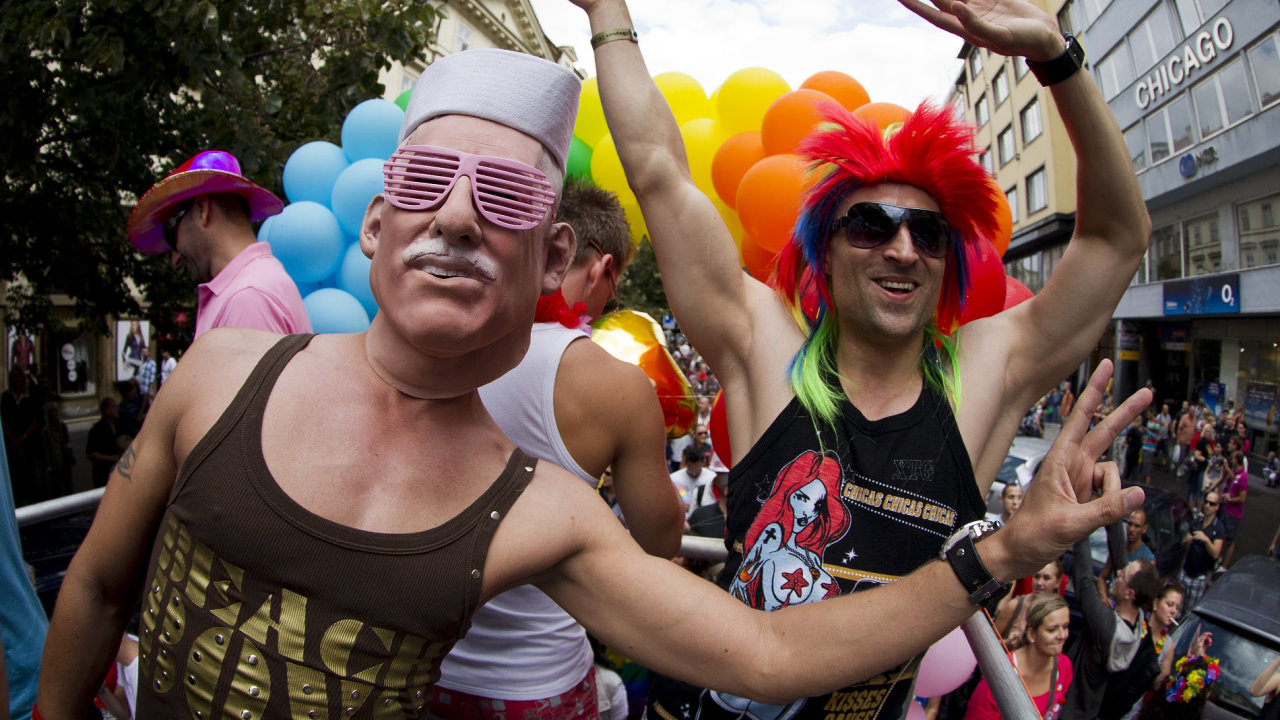 Pochod homosexul Prague Pride