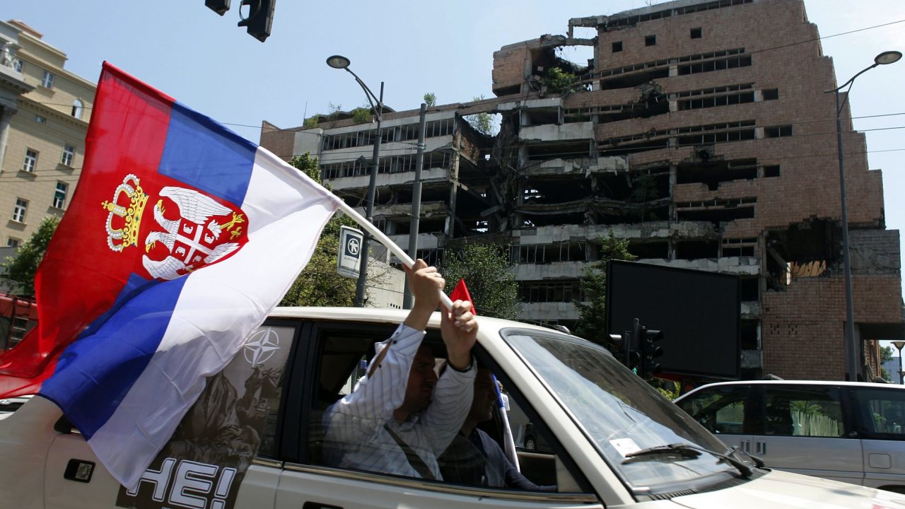 Ilustraèní foto - vlajka Srbska
