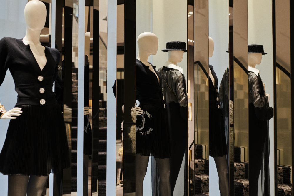 Chanel boutique v Pařížské ulici v Praze