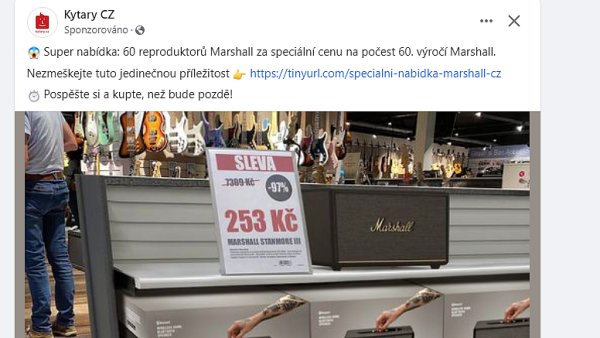 Eliminovat podvodné reklamy na sociálních sítích není možné, ohrozilo by to existenci trhu s inzercí, míní expert