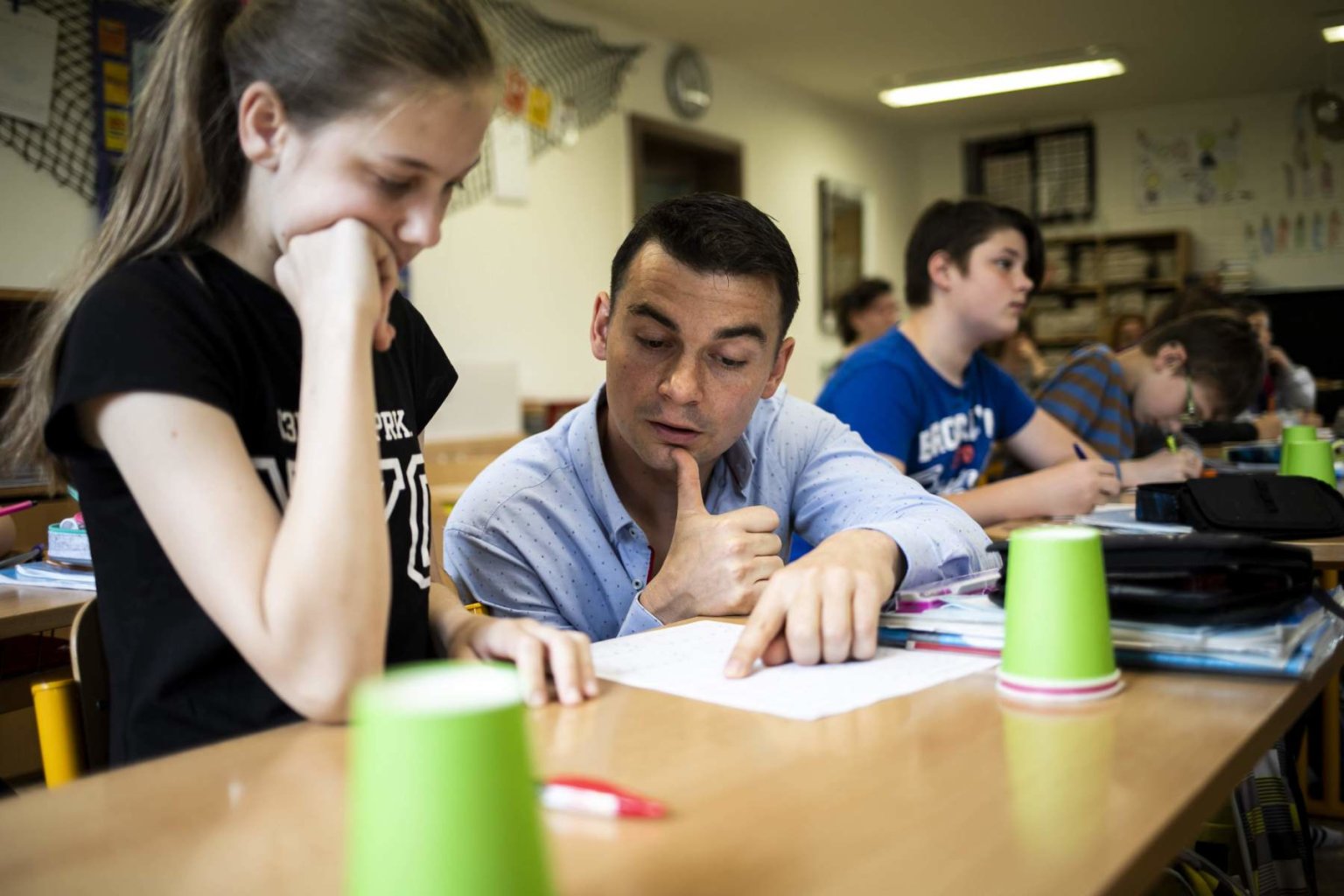 Ekonom, tma, pprava na pijmac zkouky, Tom Chrobk