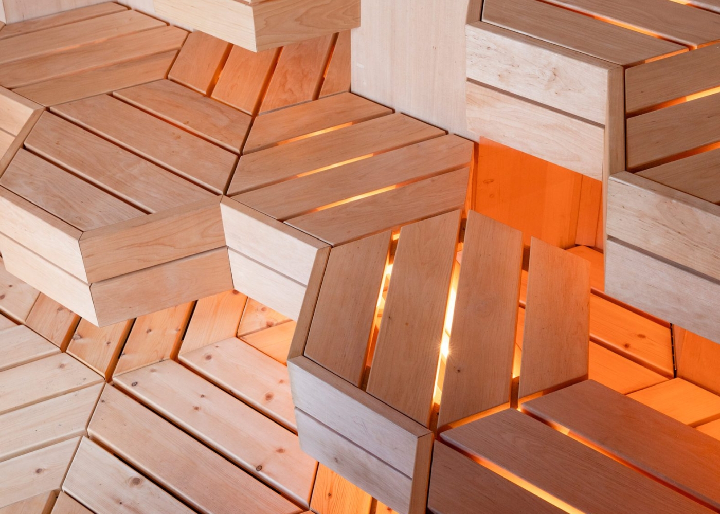 Lithium Crystal Sauna, Švédsko (Foto: archiv architektů) Lithium Crystal Sauna, Švédsko