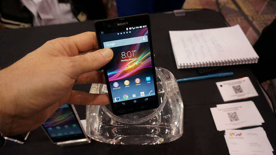 Sony Xperia Z, vododoln telefon s velkm fulllHD displejem