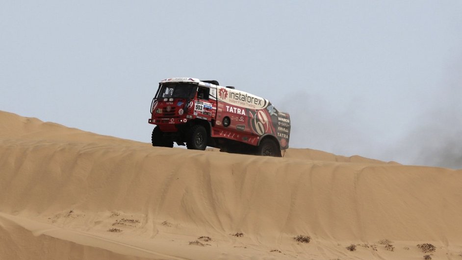 Ale Loprais na Dakar Rally 2013